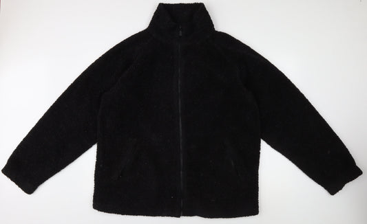 Maximum Performance Men's Black Basic Jacket, XL, Full Zip