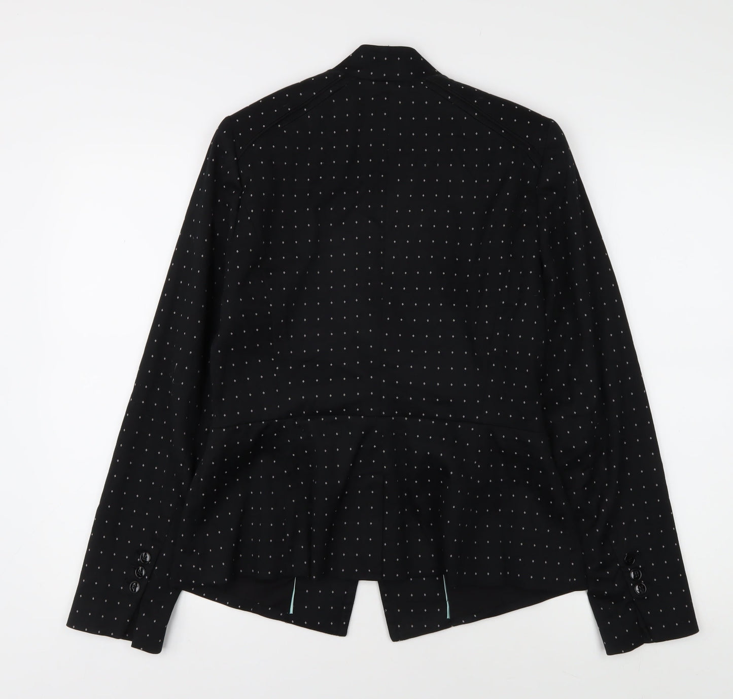 White House Black Market Women's Black Suit Jacket, Size 14