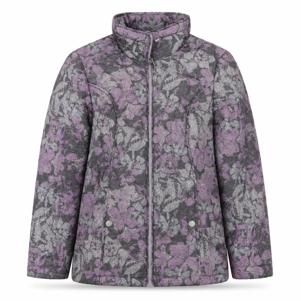 Bonmarché Women's Multicoloured Floral Puffer Jacket Size 10