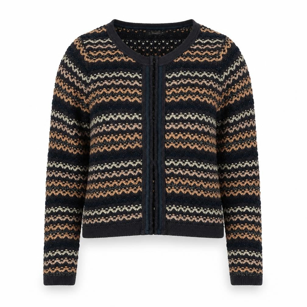 Limited Women's Multicoloured Cardigan, Size 10, Full Zip