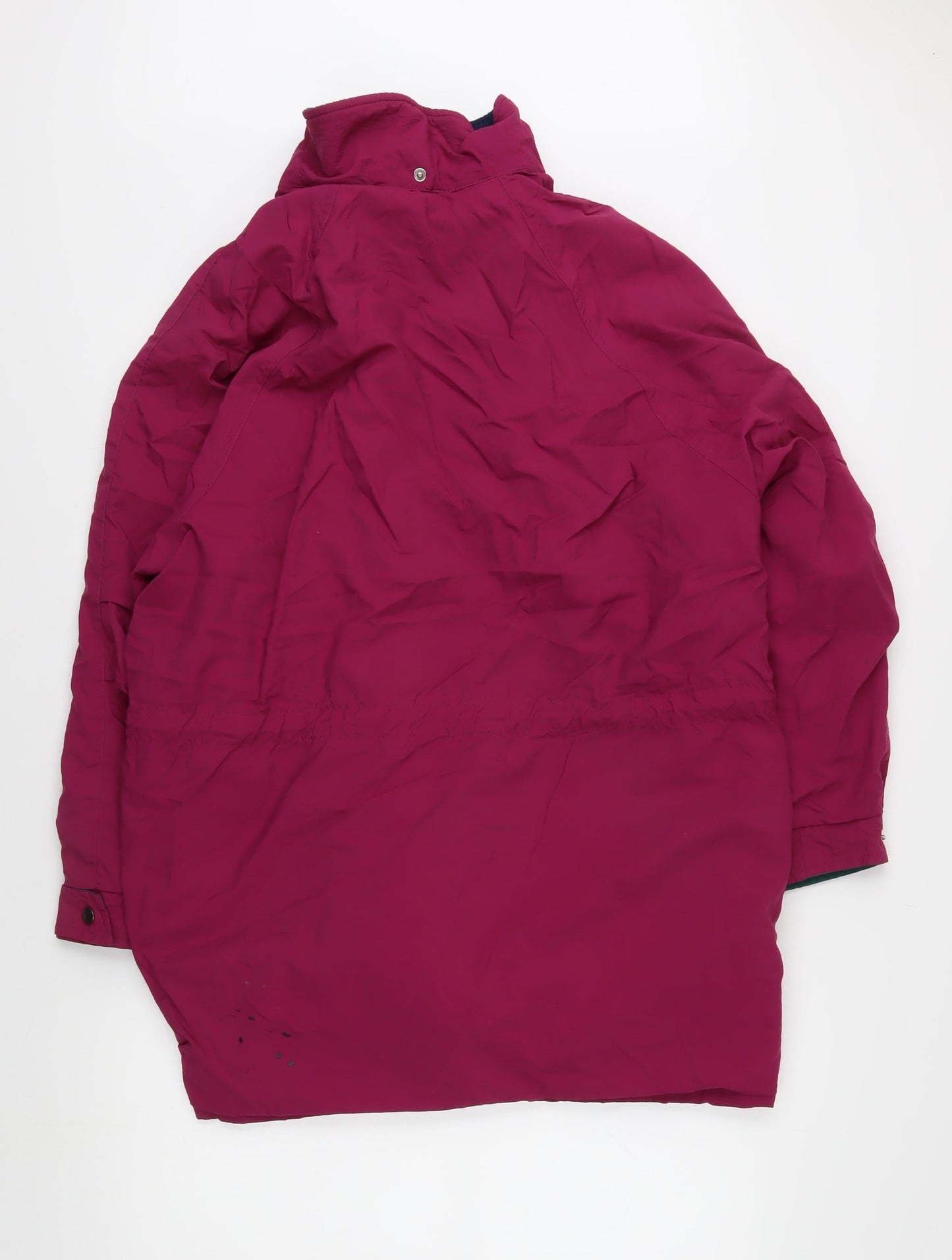 St Michael Women's Pink Parka Jacket, Size 14, Hooded