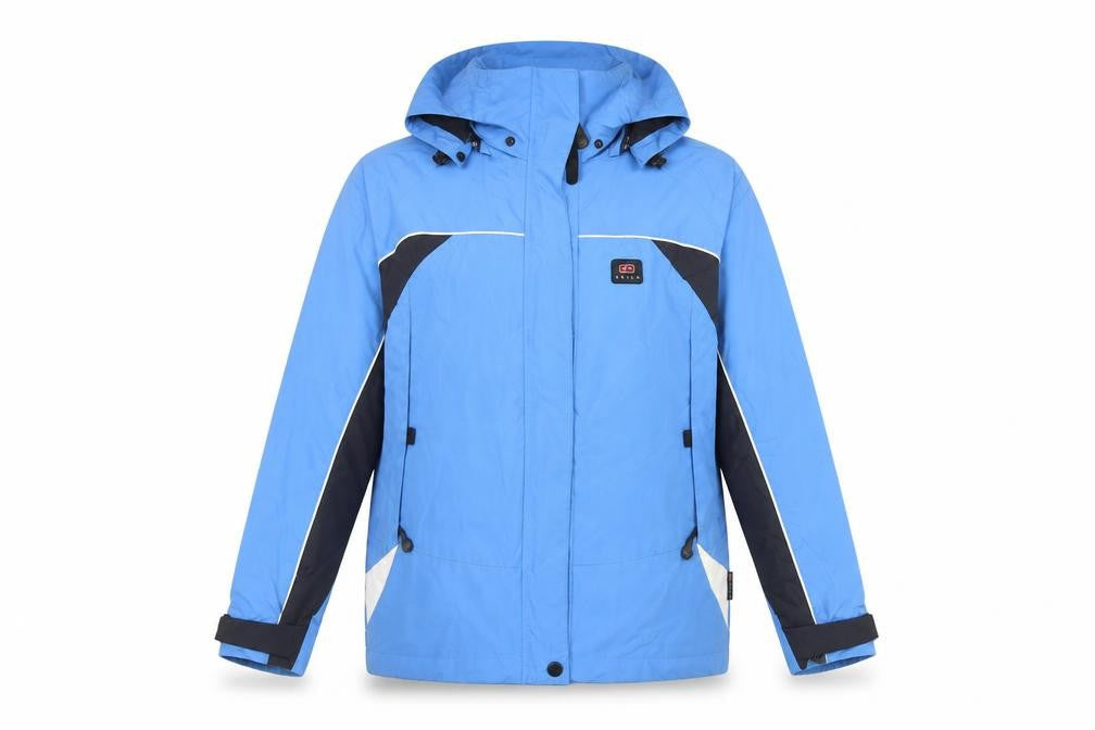 Skila Men's Blue Parka Windproof Jacket Size 38