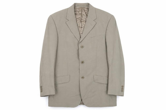 Linea Beige Men's Blazer, Size 38S, Single-Breasted