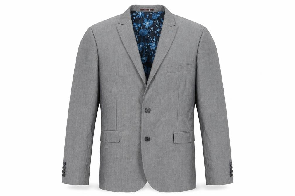 Next Men's Grey Blazer, 42S, Formal Jacket