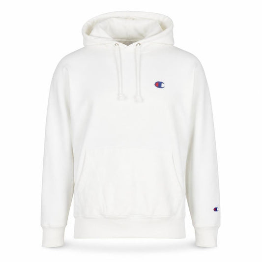 Champion Men's White Pullover Hoodie L