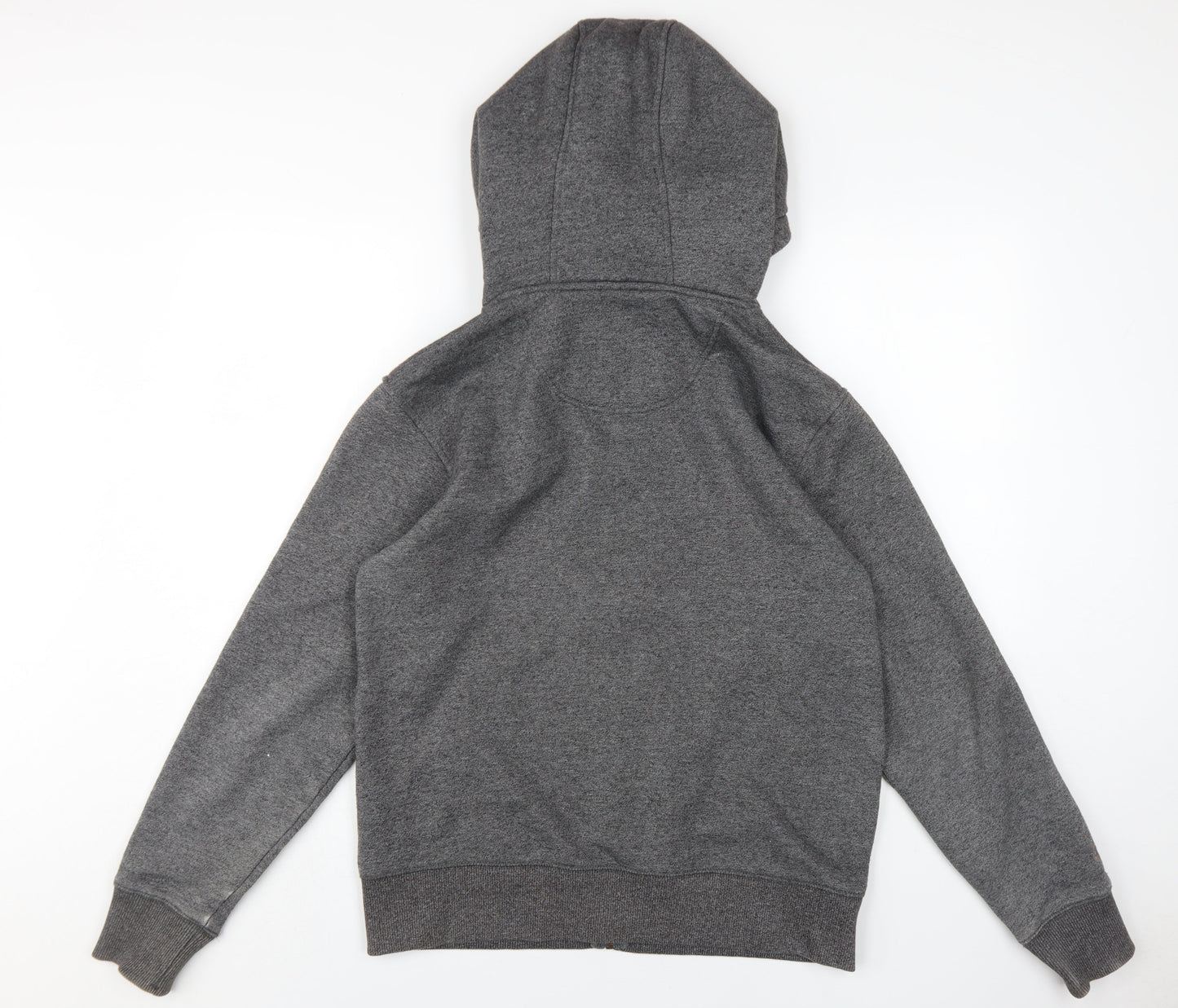 Soulcal & Co Men's Grey Full Zip Hoodie M