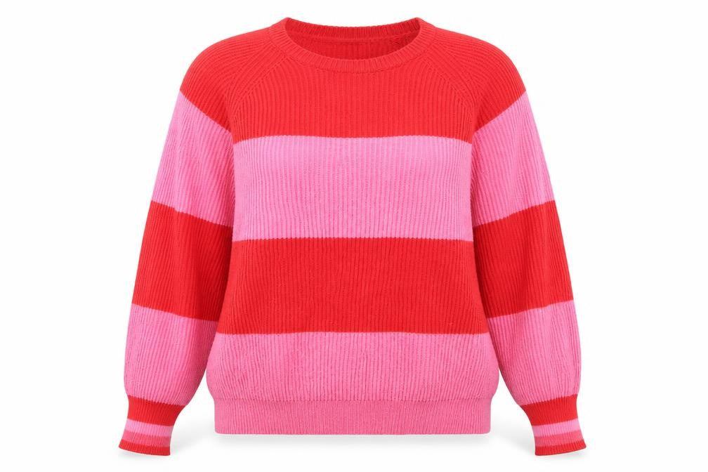 Cove Women's Striped Jumper Crew Neck S Multicoloured