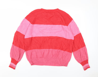 Cove Women's Striped Jumper Crew Neck S Multicoloured