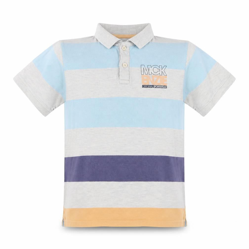 McKenzie Boys Multicoloured Polo Shirt, 13-14 Years, Striped
