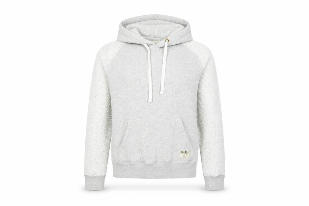 Jack Wills Women’s Grey Pullover Hoodie, Size 8