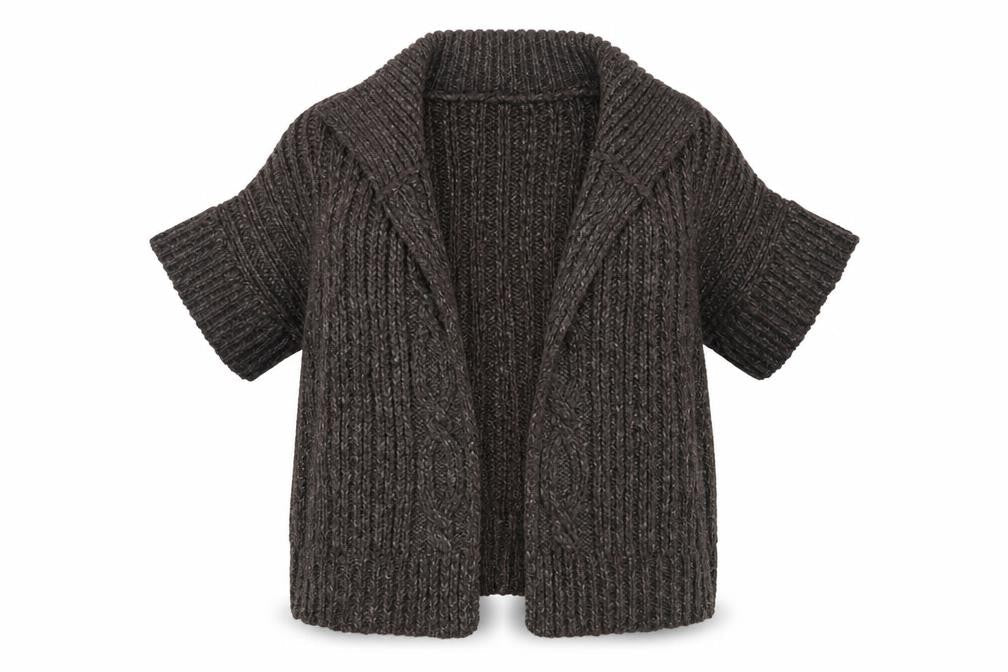 Great Plains Women's Brown Knit Cardigan L