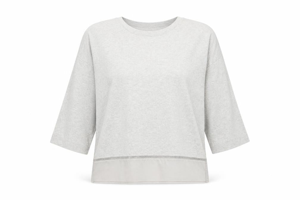 Monsoon Women’s Grey Pullover Jumper, Size L, Casual Knit