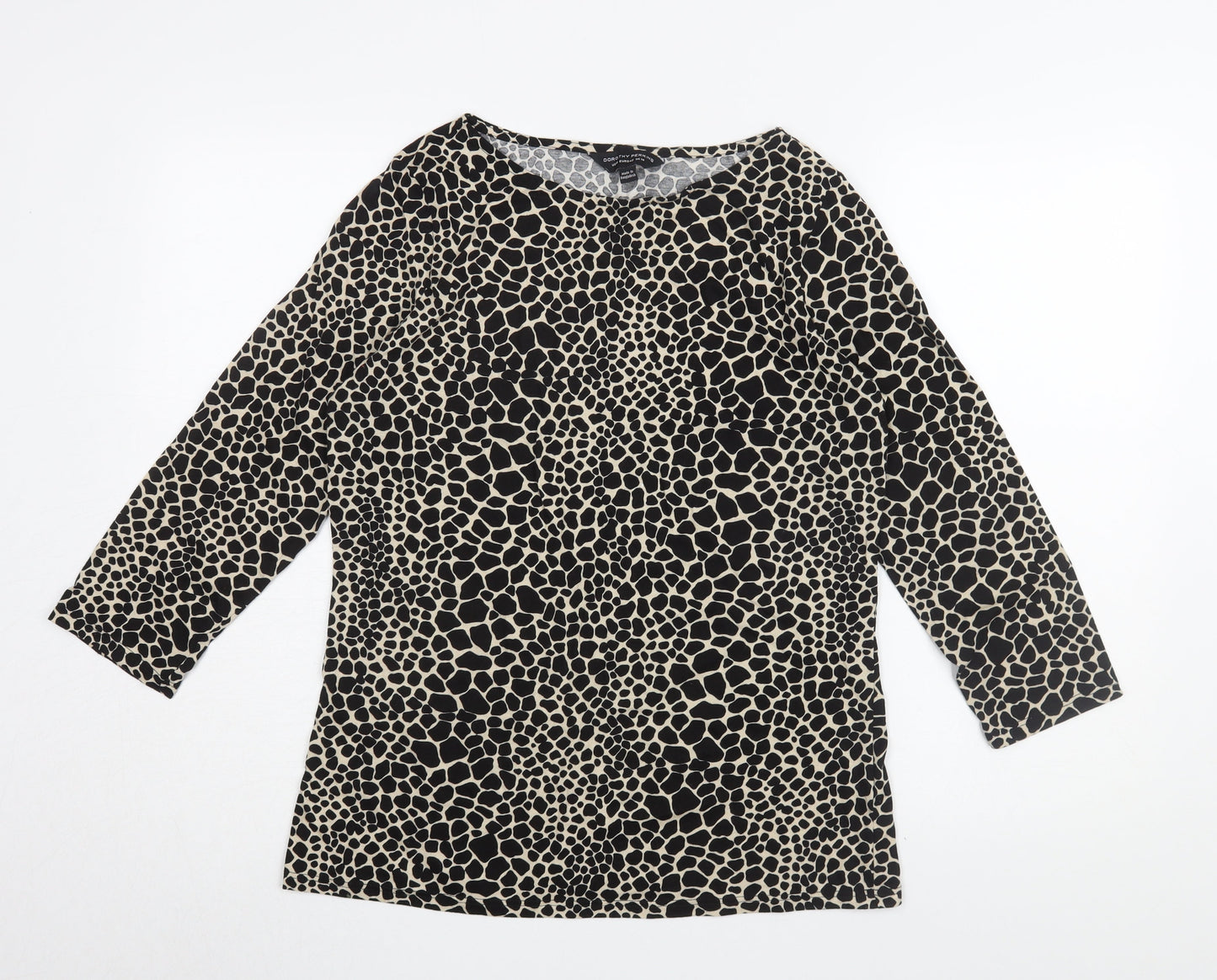 Dorothy Perkins Women's Black Blouse Size 14 Tunic