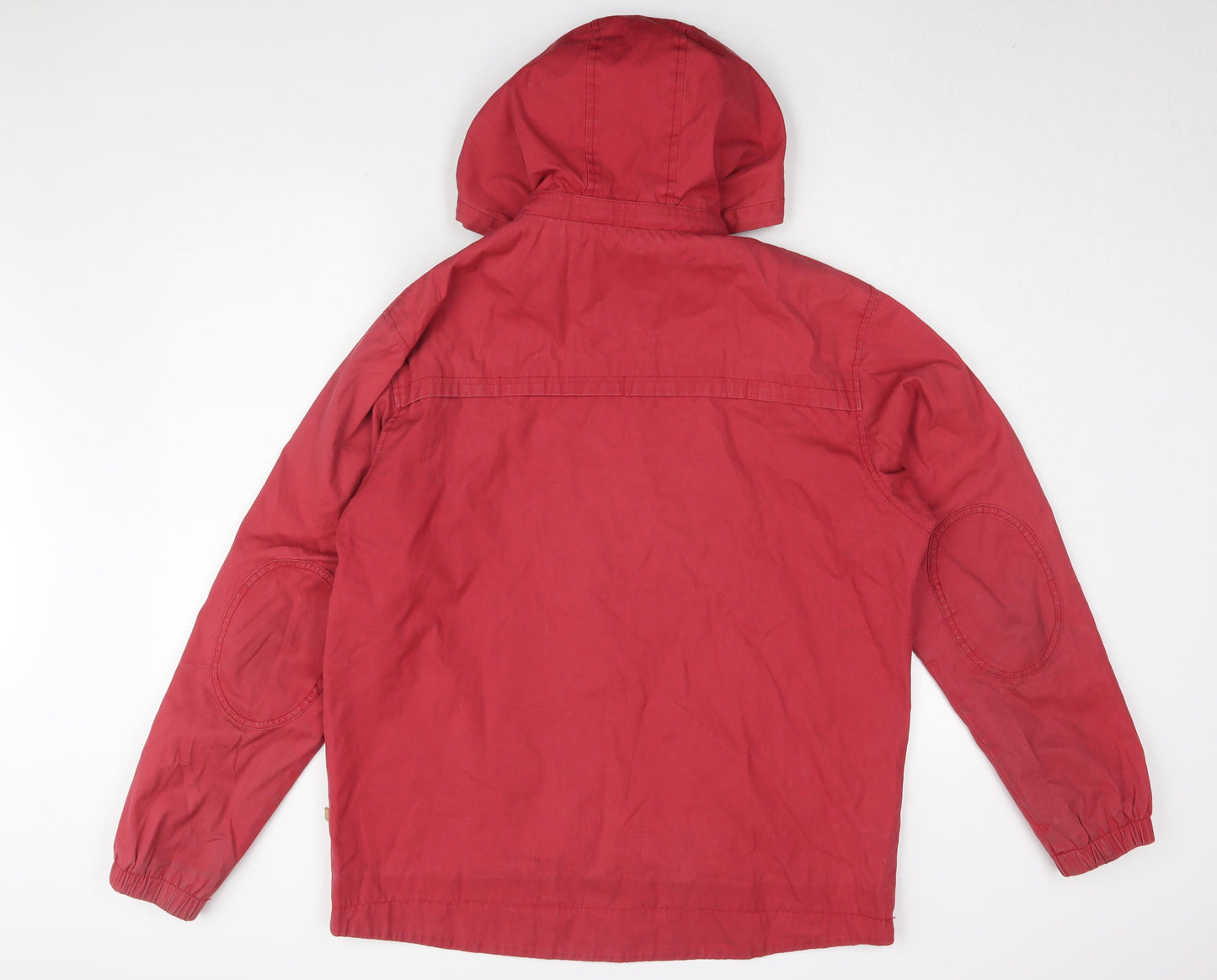 Farah Men's Red Hooded Windbreaker Jacket L