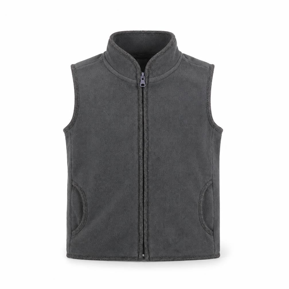 Mr. Cow Kids Boys Grey Sleeveless Jacket 7 Years