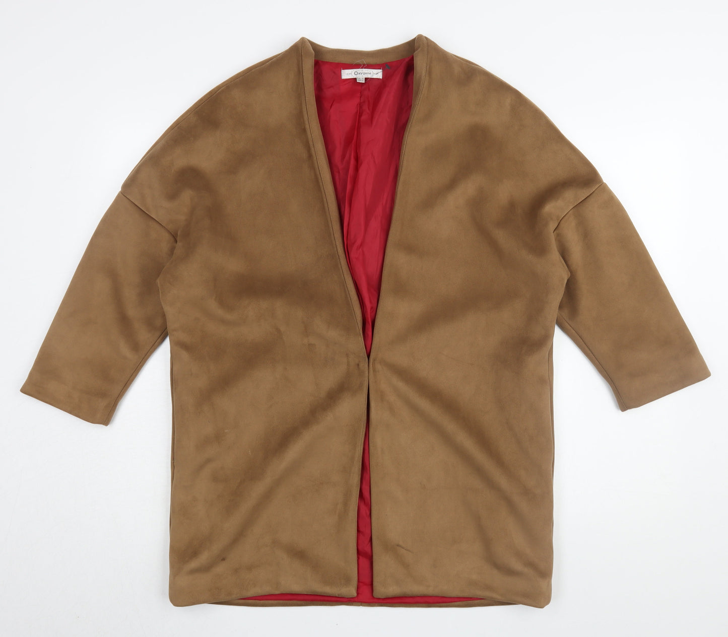 Oxygene Women's Brown Mid-Length Coat - Size S