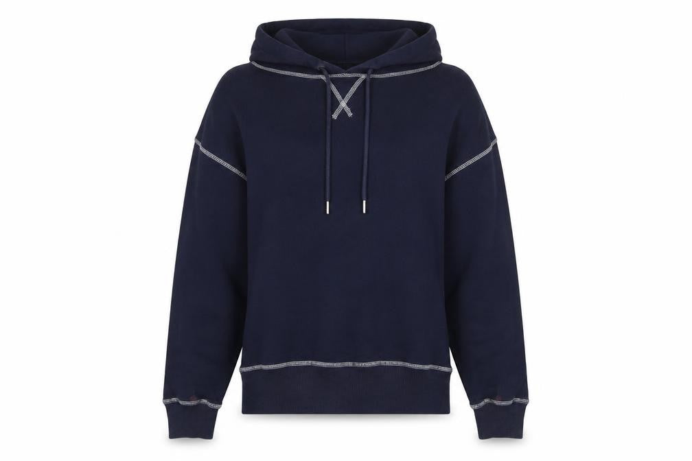 Very Women's Blue Pullover Hoodie, Size 10, Hooded