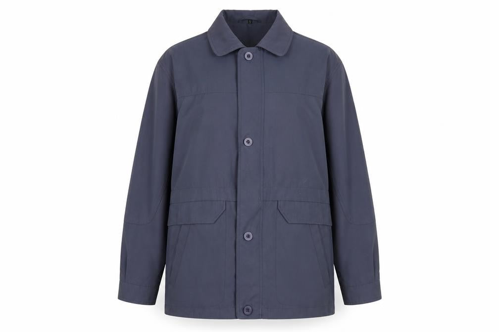 BHS Blue Unisex Mid-Length Jacket Size L - Casual
