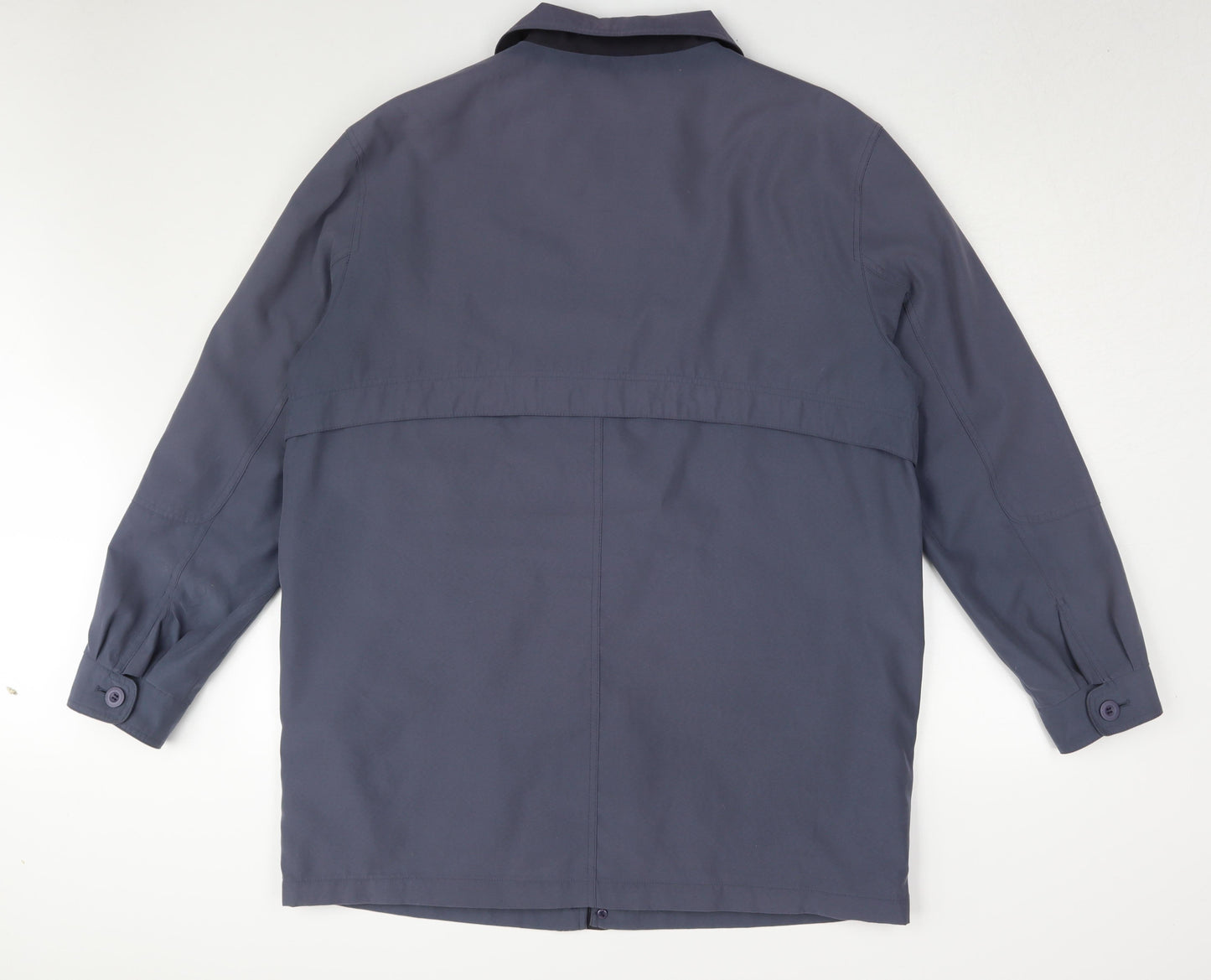BHS Blue Unisex Mid-Length Jacket Size L - Casual
