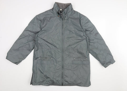 Roman Originals Men's Grey Jacket M - Stylish & Functional