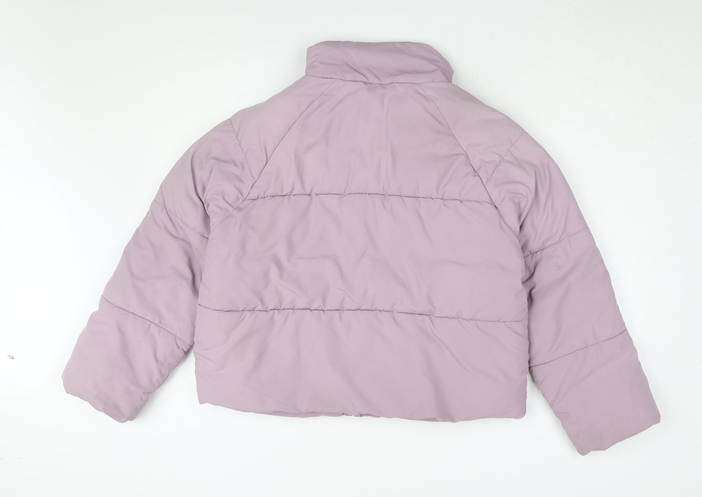 Monki Women's Purple XS Puffer Jacket