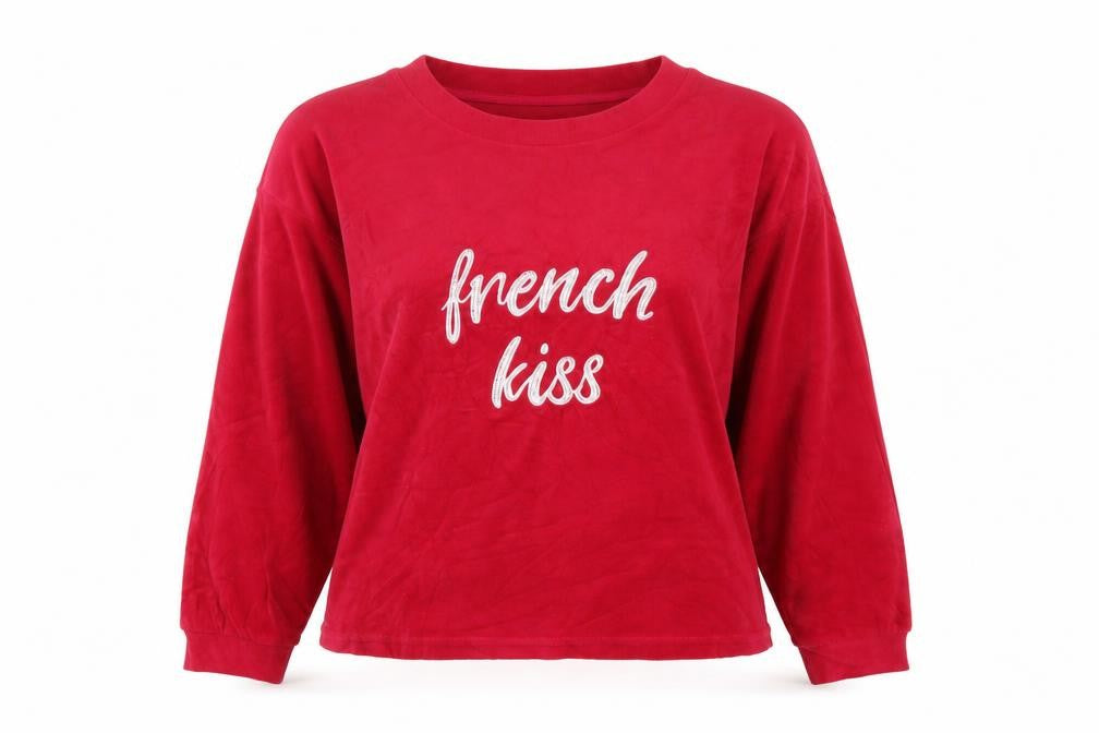 Boux Avenue Women's Red Pullover Sweatshirt Size 14