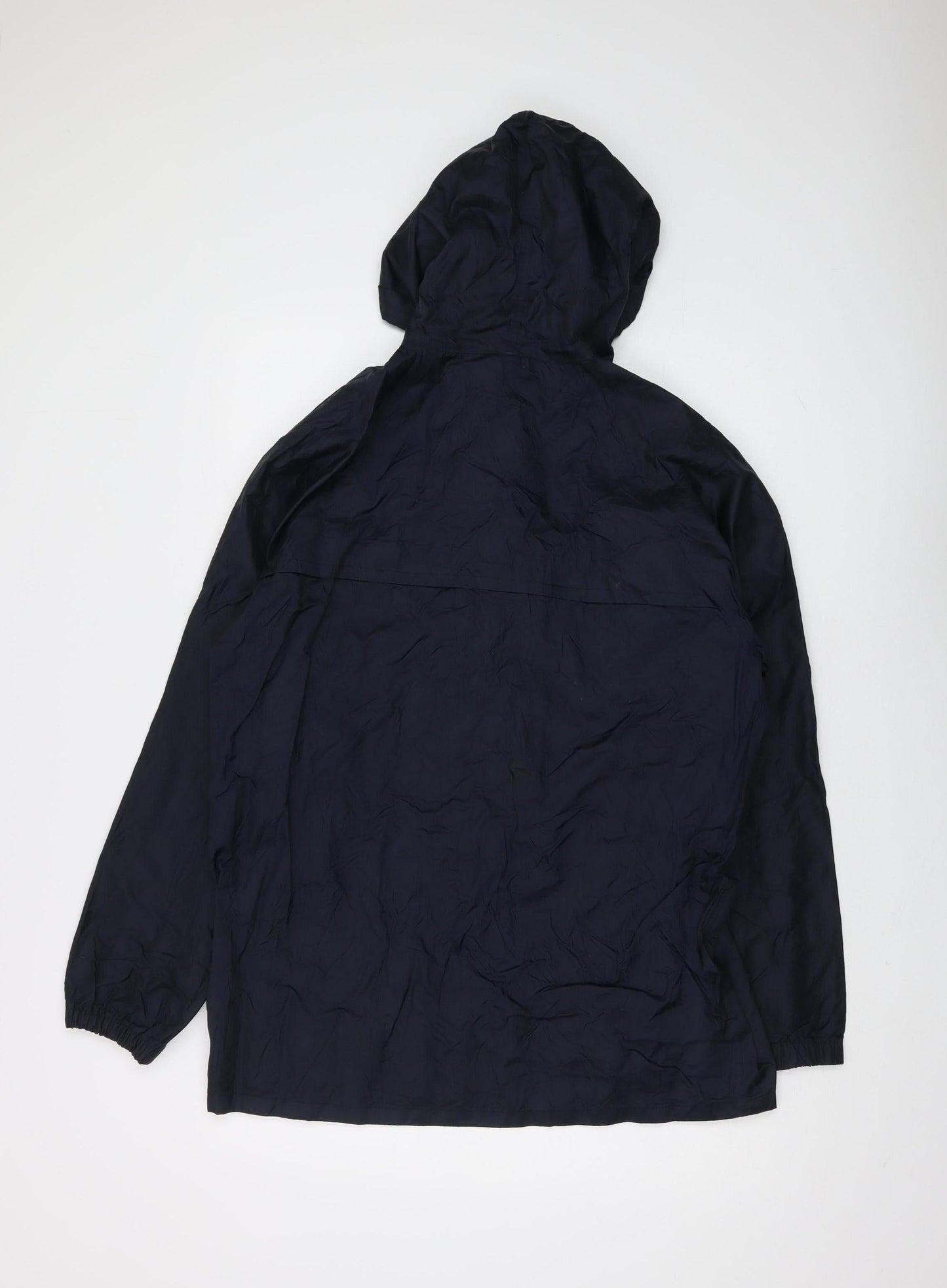 Regatta Men's Blue Hooded Waterproof Rain Coat M