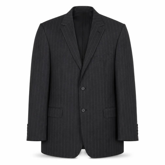 Marks & Spencer Men's Grey Striped Suit Jacket 42R