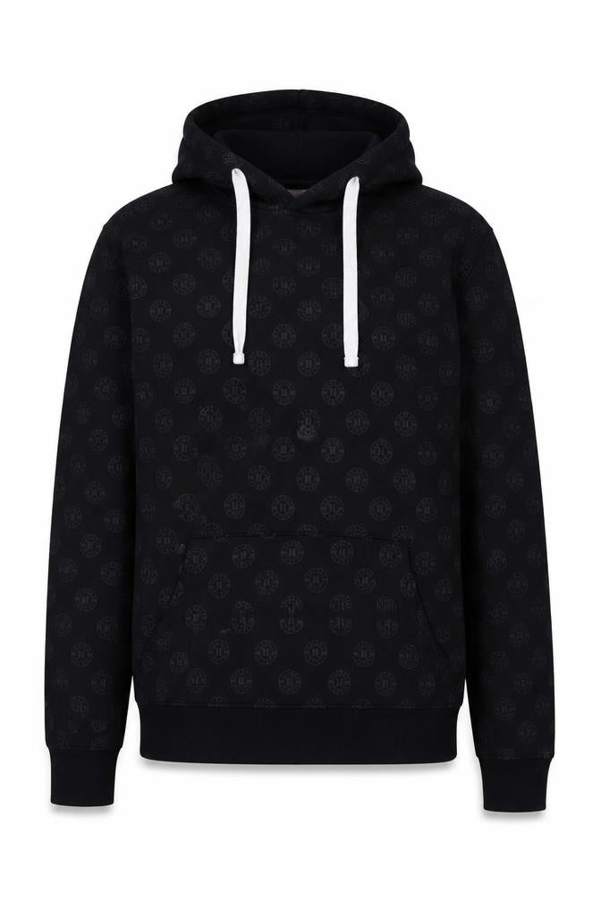 Johnny Cotton Men's Black Pullover Hoodie M