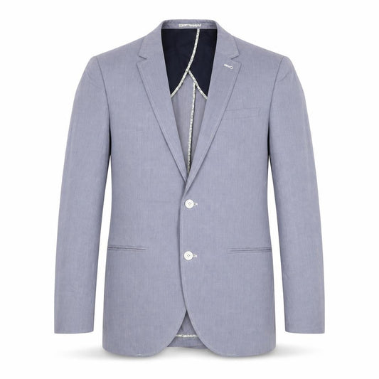Next Men's Grey Blazer, Size 38R, Regular Fit