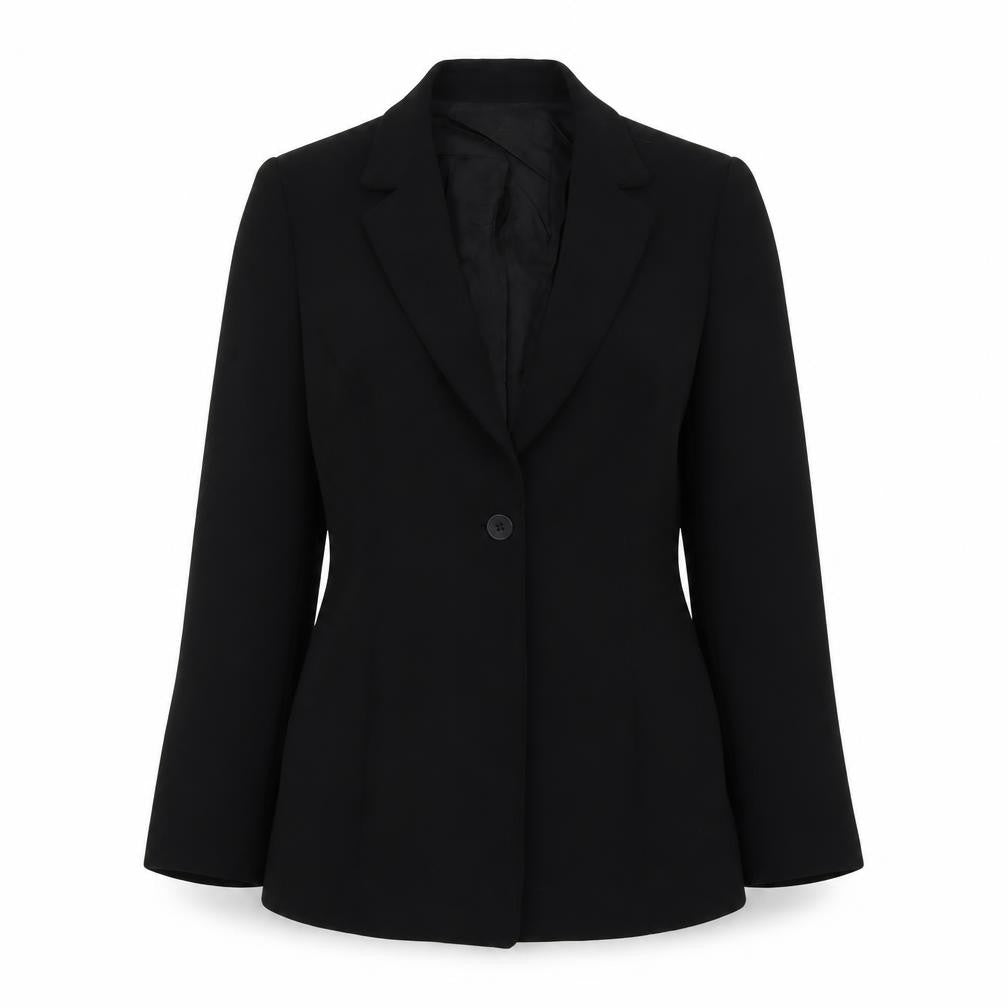 Debenhams Women's Black Blazer, Size 8, Petite, Single-Breasted