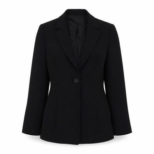 Debenhams Women's Black Blazer, Size 8, Petite, Single-Breasted