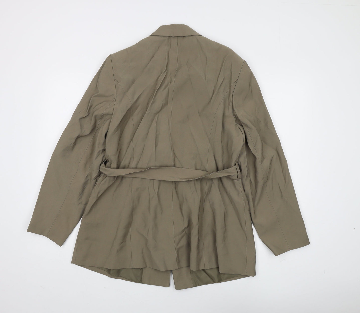 Dorothy Perkins Beige Women's Blazer UK 18 Belted