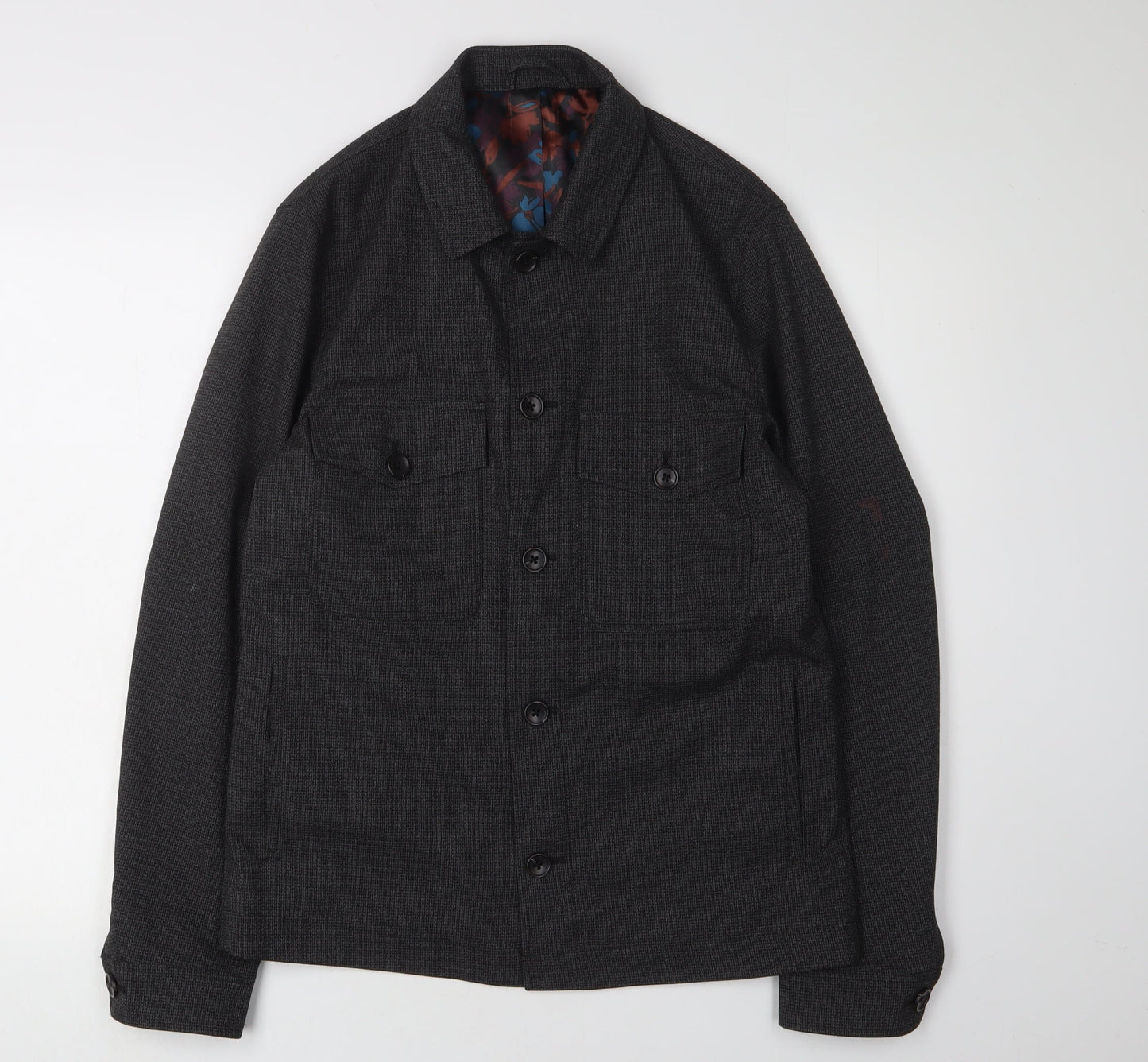 Next Men's Black Slim Fit Jacket 36-38R