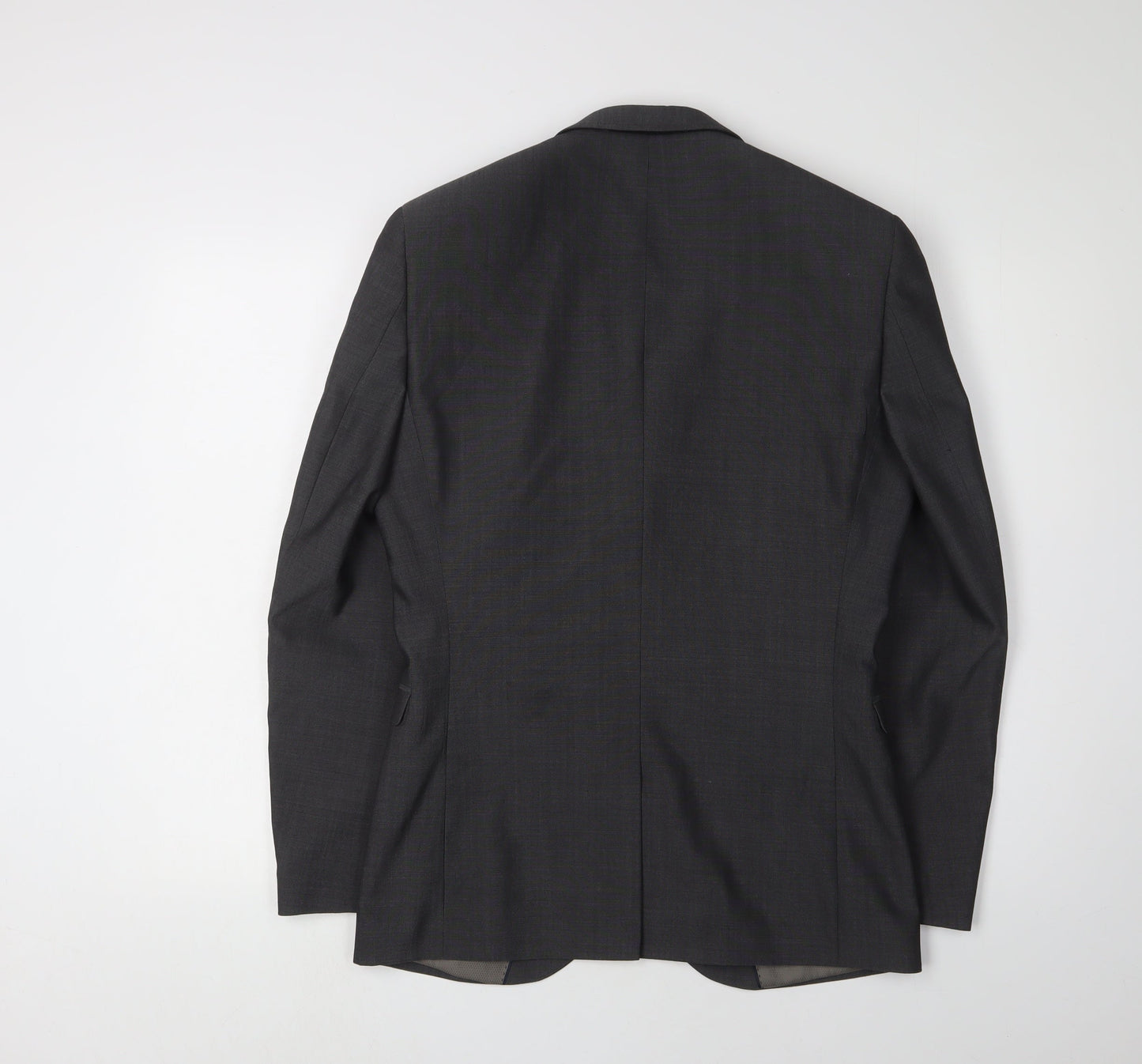 Next Men's Grey 36S Slim Fit Suit Jacket