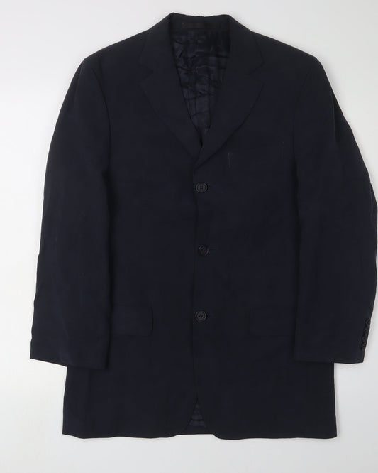 Marks & Spencer Men's Blue Blazer 36R Regular Fit