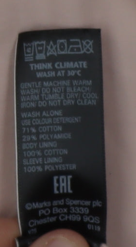 Marks & Spencer Women's Pink Mid-Length Jacket