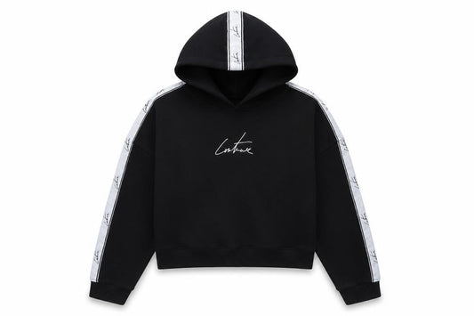 The Couture Club Women's Black Hoodie, Size S, Pullover