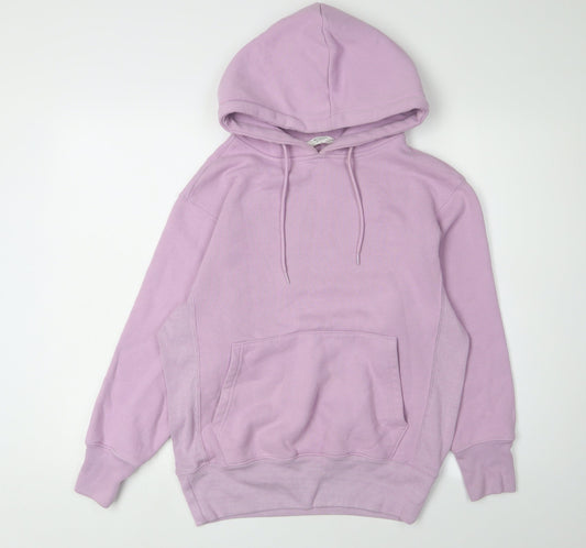 Reserved Women's Pink XS Pullover Hoodie with Pockets