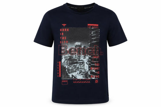 Bench Men's Blue Graphic T-shirt size L