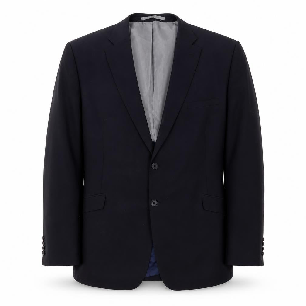 United Colors of Benetton Men's Black Blazer, Size 40R, Formal Wear