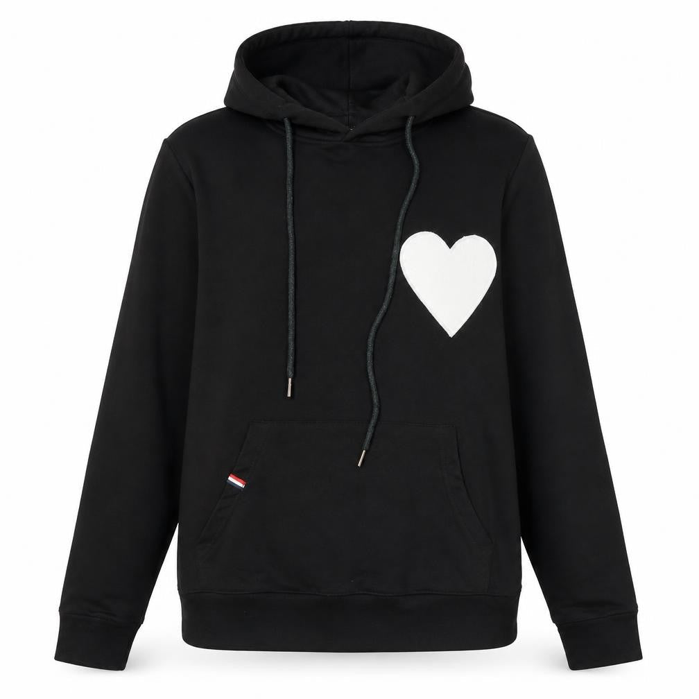 Women's Black Pullover Hoodie, Medium by Alexander Pap