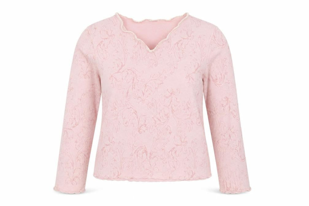 Kash Women's Pink Blouse Size 16 V-Neck Long Sleeve