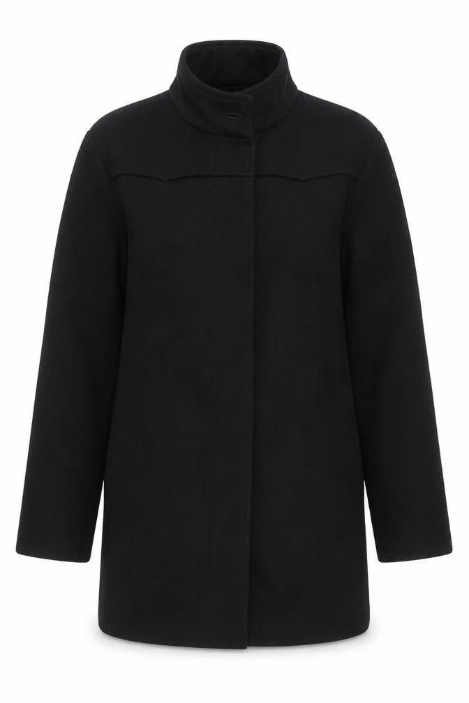 Blood & Glitter Women's Black Wool Pea Coat Size L