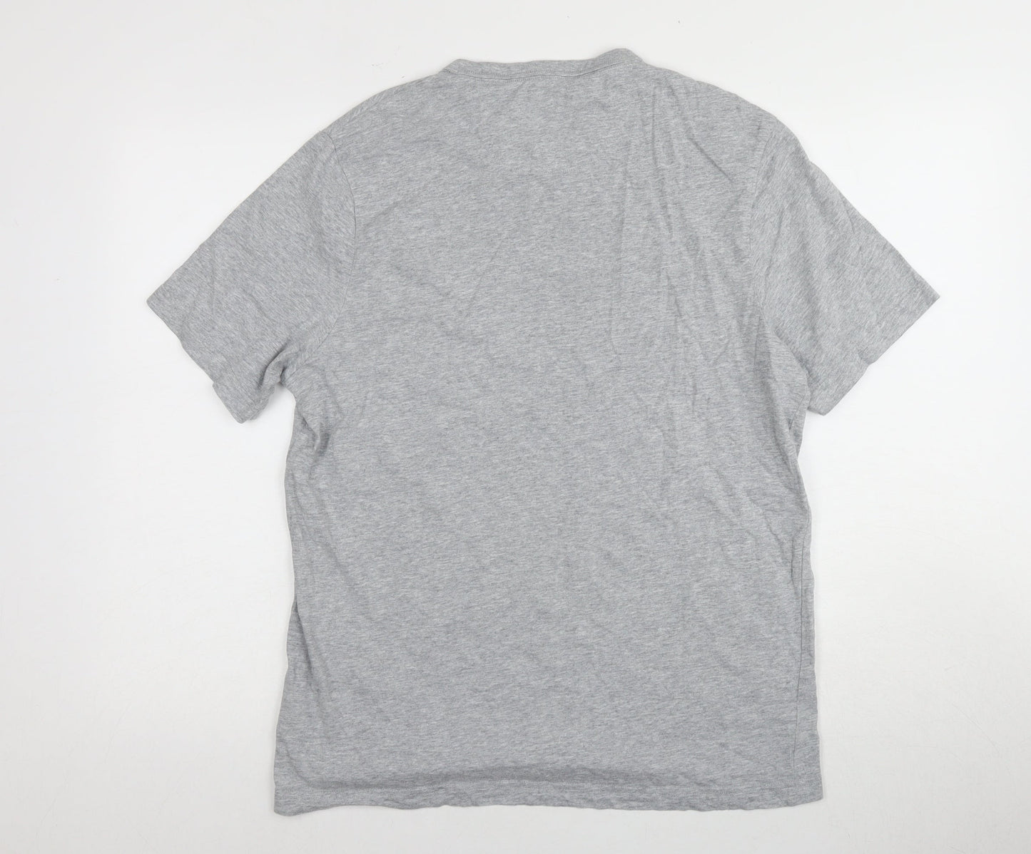 Farah Men's Grey Organic Cotton T-Shirt, M