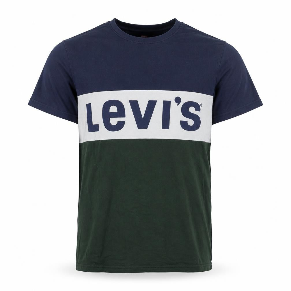 Levi's Men's Multicoloured Crew Neck T-Shirt, Size S