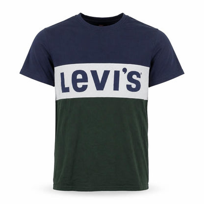 Levi's Men's Multicoloured Crew Neck T-Shirt, Size S