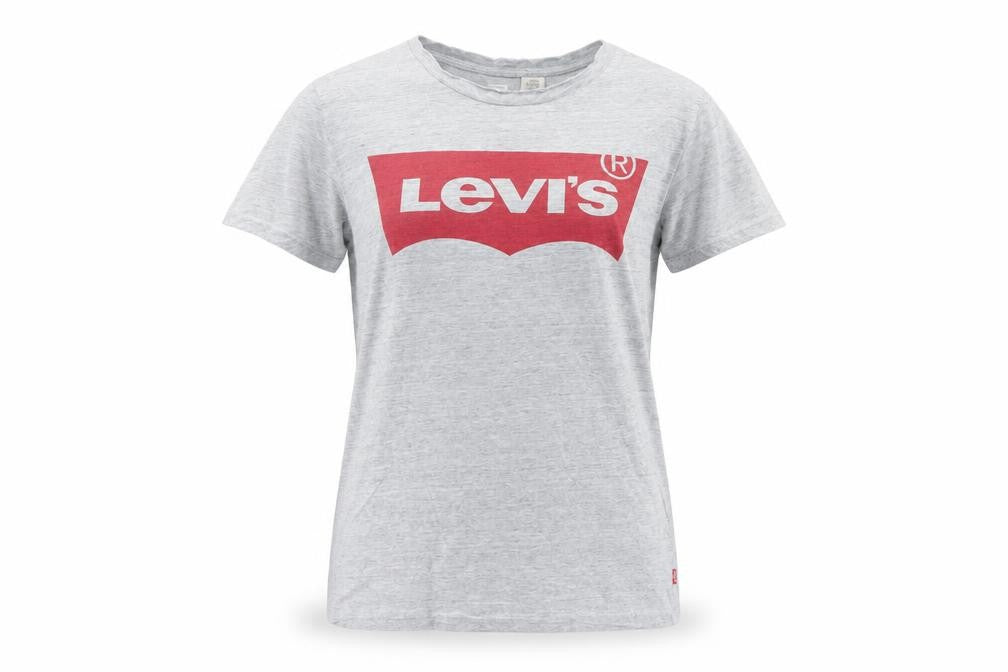Levi's Women's Grey Basic Crew Neck T-Shirt - Size S