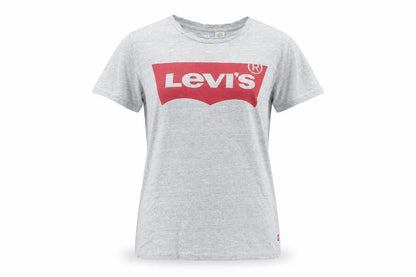 Levi's Women's Grey Basic Crew Neck T-Shirt - Size S