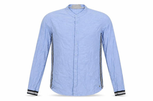Cecil Men's Blue Long Sleeve Button-Up Shirt Size S